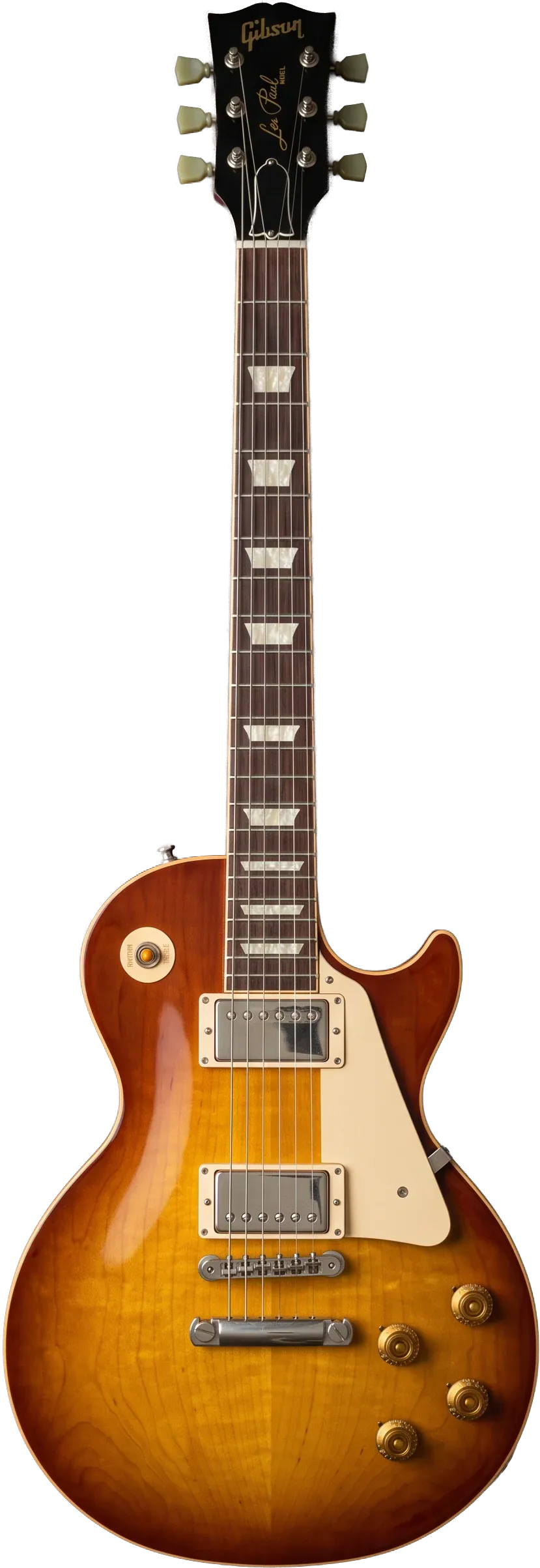 A guitar, shown for scale