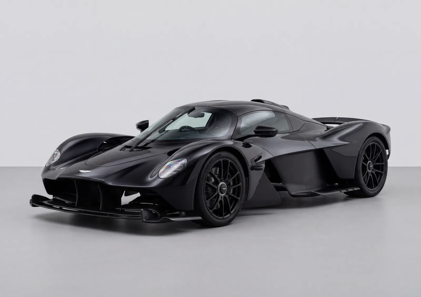 Aston Martin Valkyrie Coupe in Black · Gloss, Carbonography print