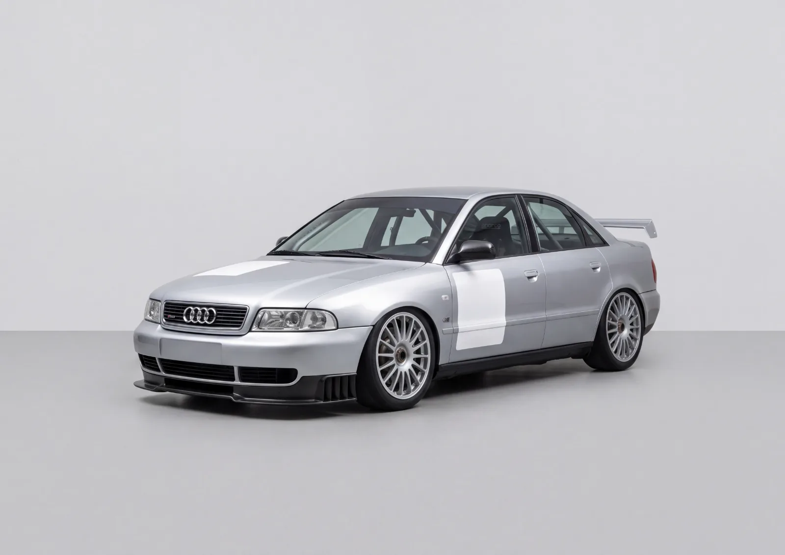 Audi A4 quattro Super Touring (1996) in Silver · Gloss, Carbonography print