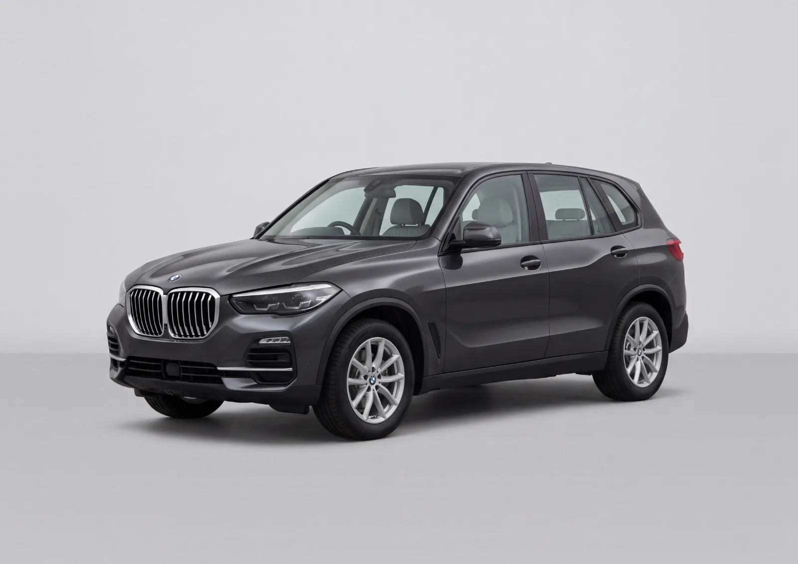 BMW X5 xDrive40i (G05 LCI) in Charcoal grey · Gloss, Carbonography print