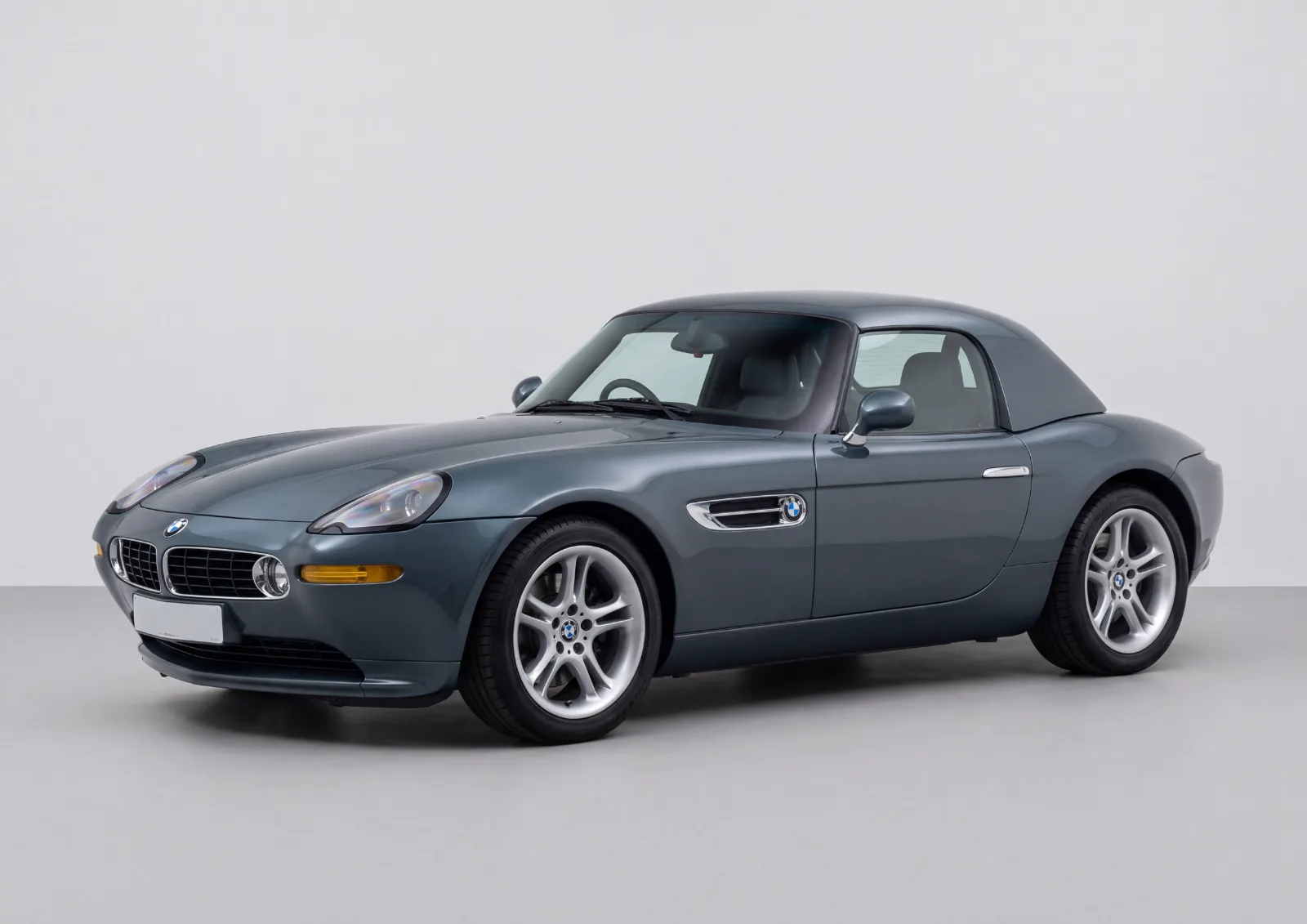 BMW Z8 (E52) Roadster in Dark muted grey-blue · Gloss, Carbonography print
