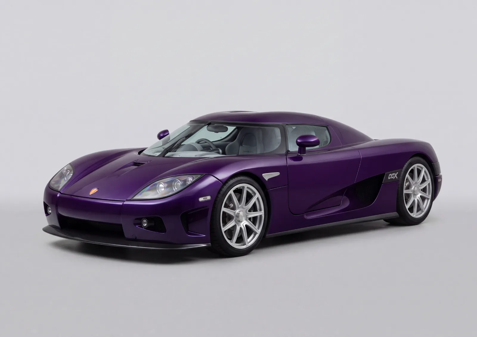 Koenigsegg CCX (2006) in Dark purple · Gloss, Carbonography print