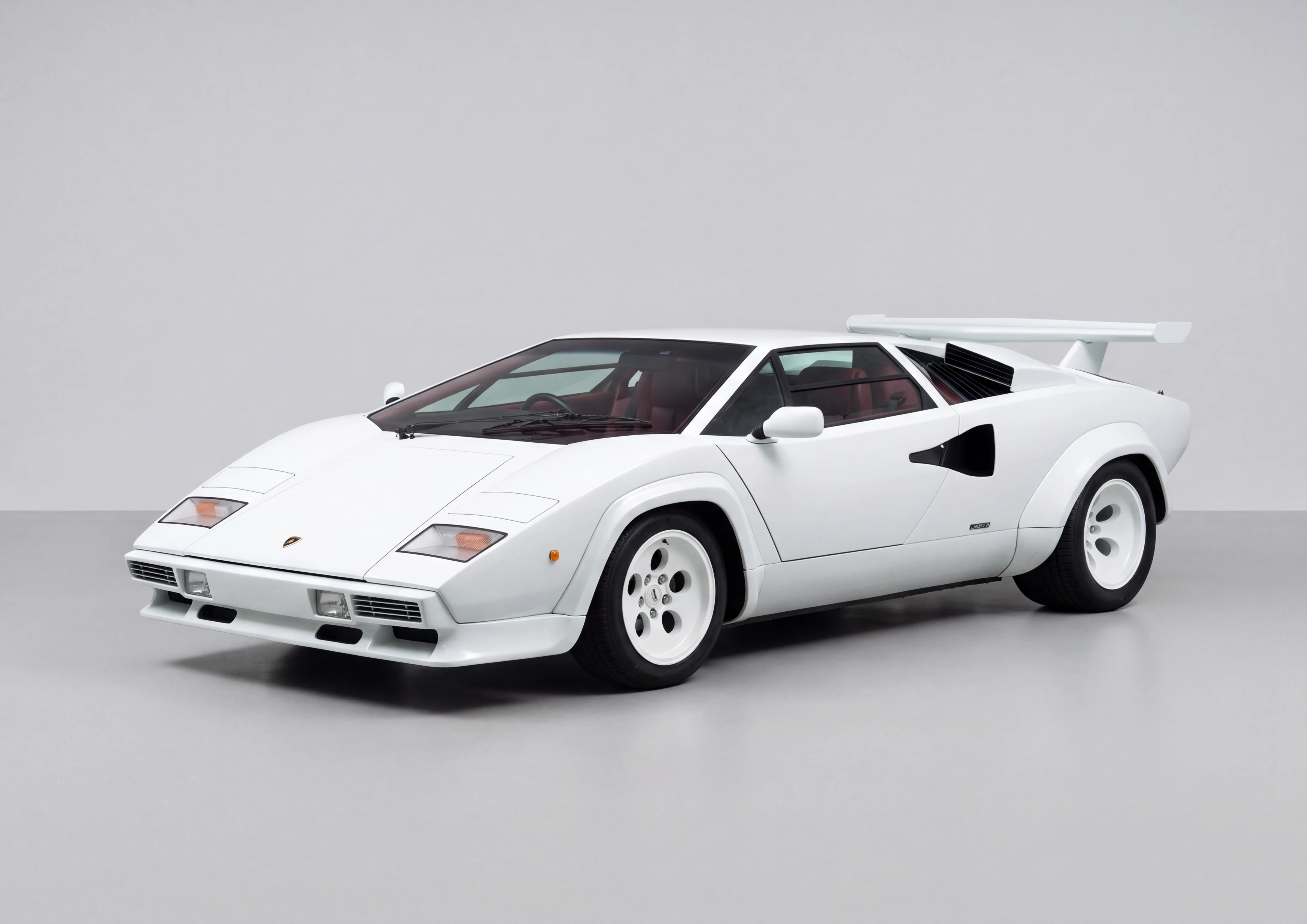 Lamborghini Countach LP500 S (1983) in White · Gloss, Carbonography print