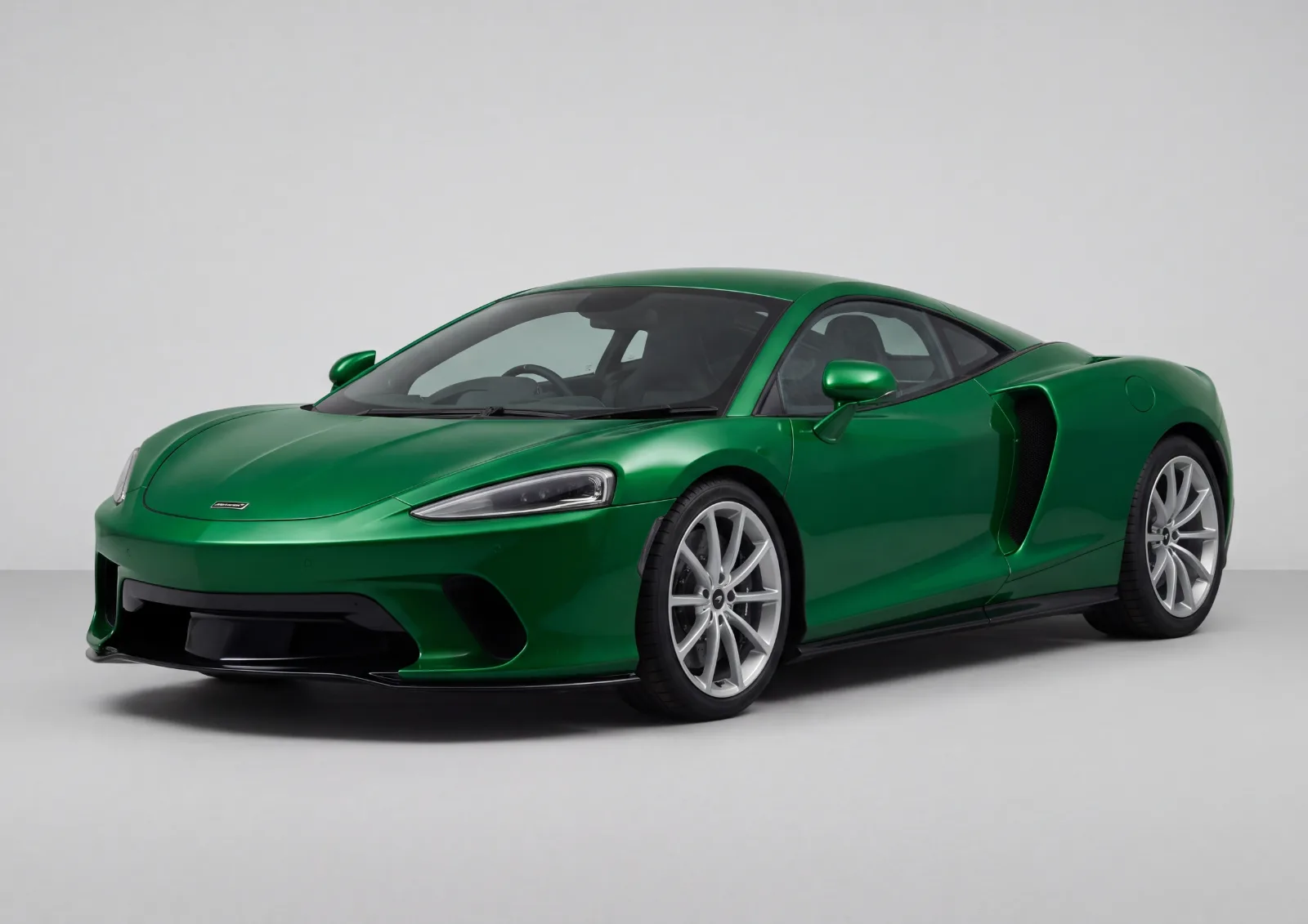 2026 McLaren W1 in Dark green · Gloss, Carbonography print
