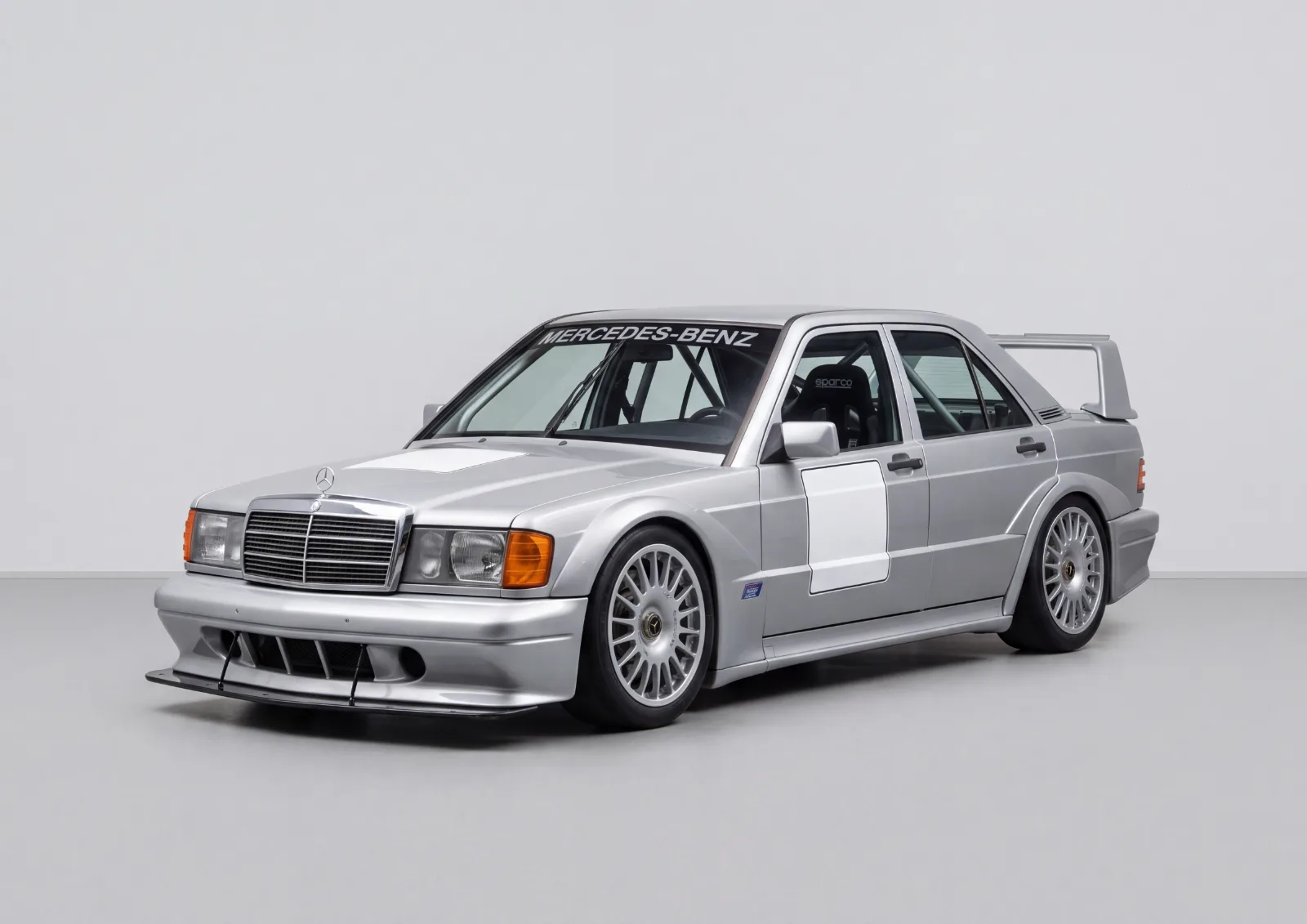 1992 Mercedes-Benz 190E 2.5-16 Evolution II DTM in Silver · Gloss, Carbonography print