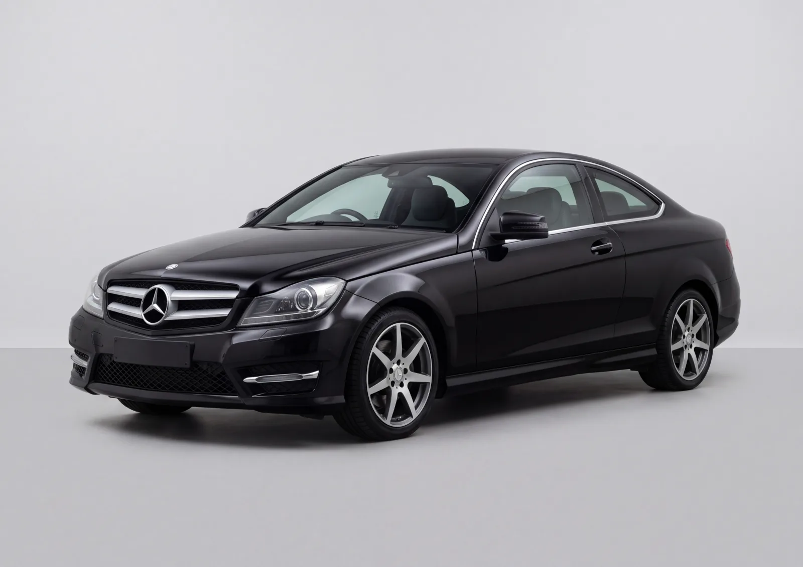 2015 Mercedes-Benz C-Class C 250 Sport Coupe (C204) in Black · Gloss, Carbonography print
