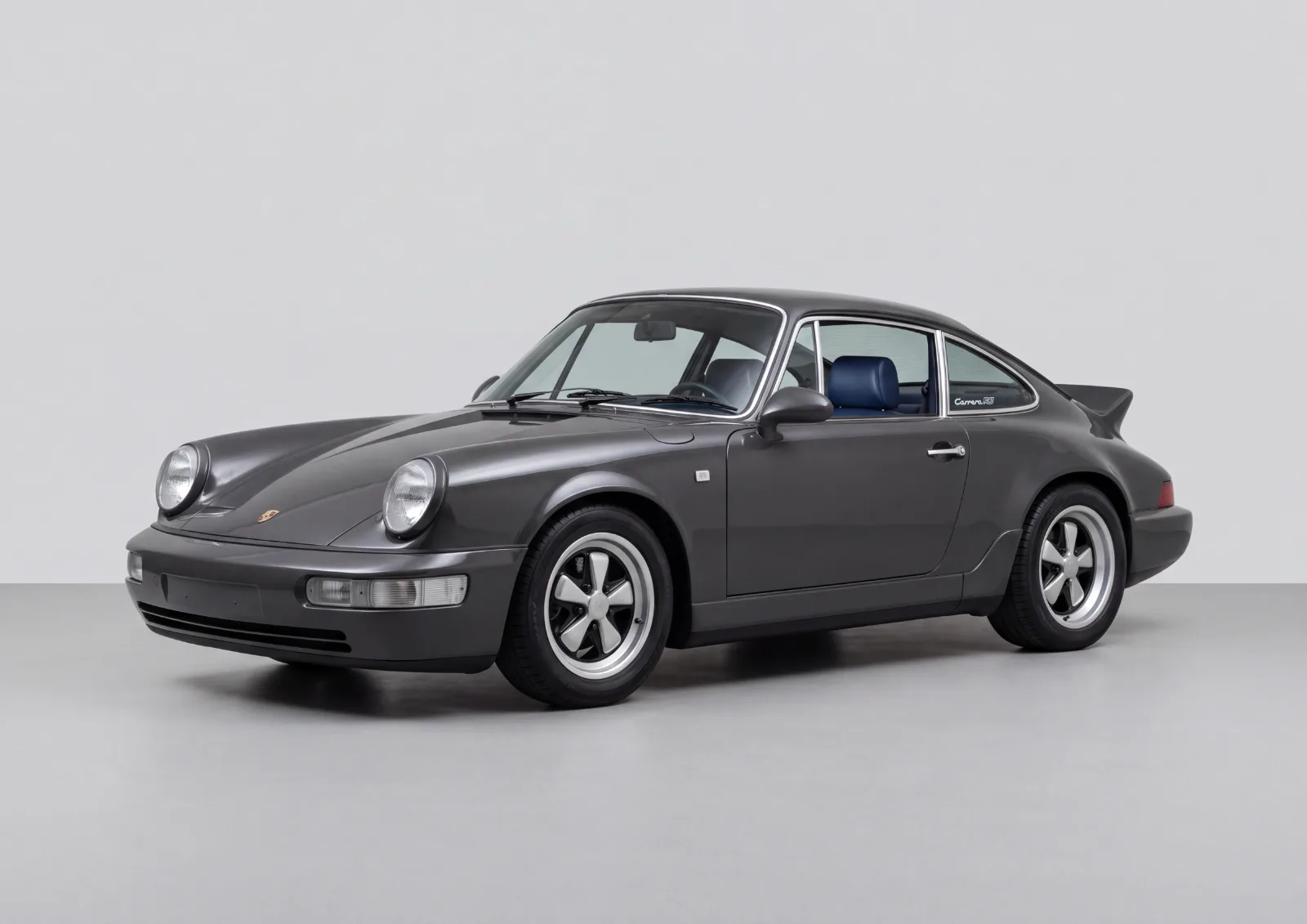 1973 Porsche 911 Carrera RS 2.7 (Touring) in Dark grey · Gloss, Carbonography print