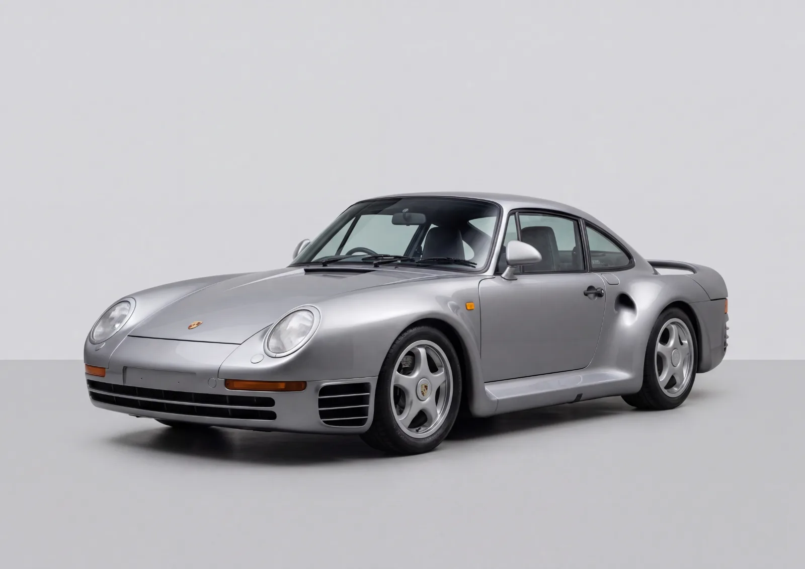 1987 Porsche 959 Komfort in Silver-grey · Gloss, Carbonography print