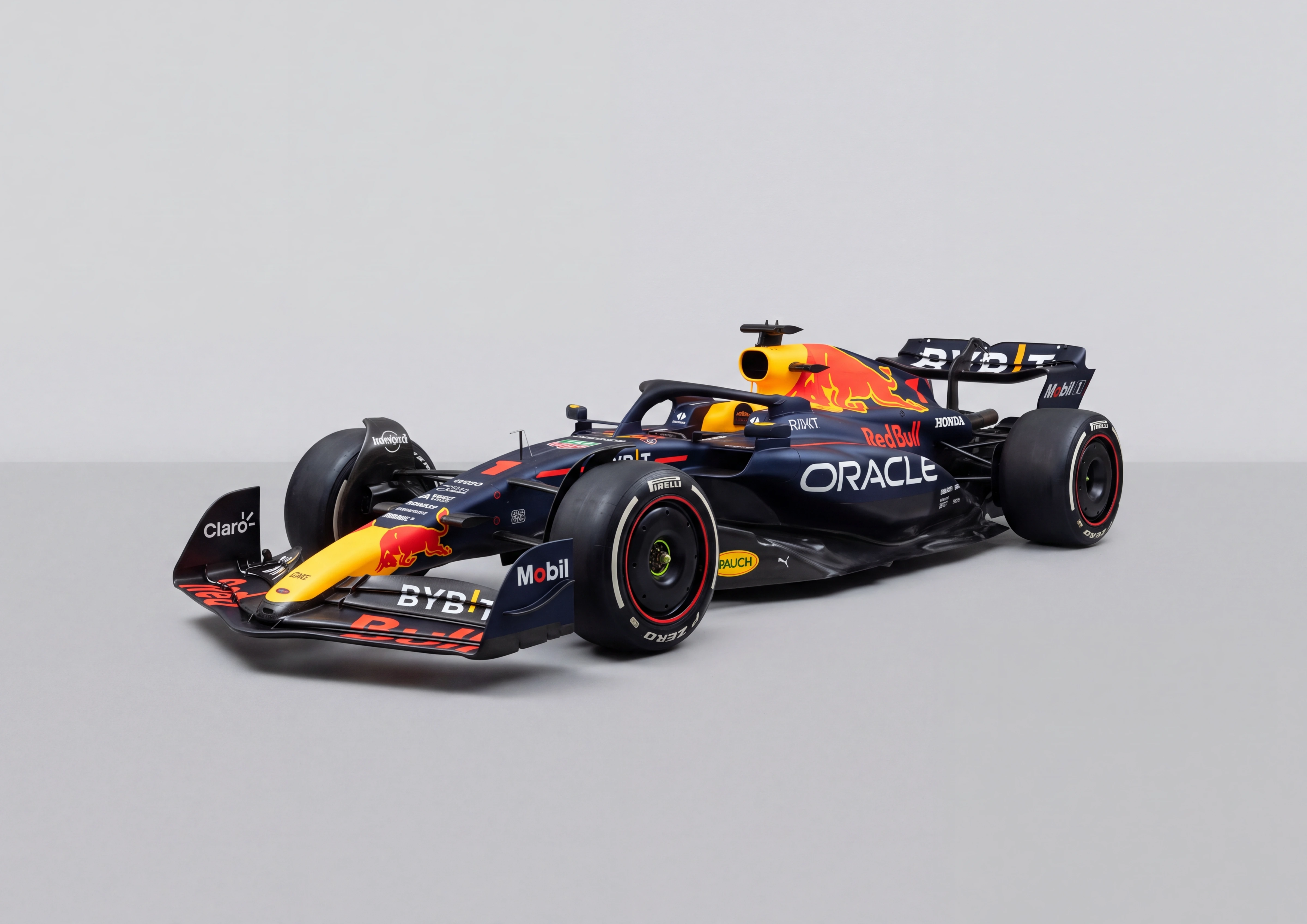 Red Bull Racing RB22 Max Verstappen #3 (2026) in Icon Blue · Gloss, Carbonography print